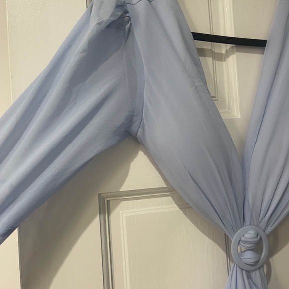 Majeste Dress, baby blue, size 42 (US 10/11) - Picture 4 of 6